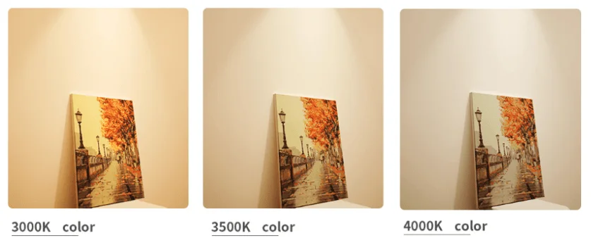 Сравнение 3000K и 4000K