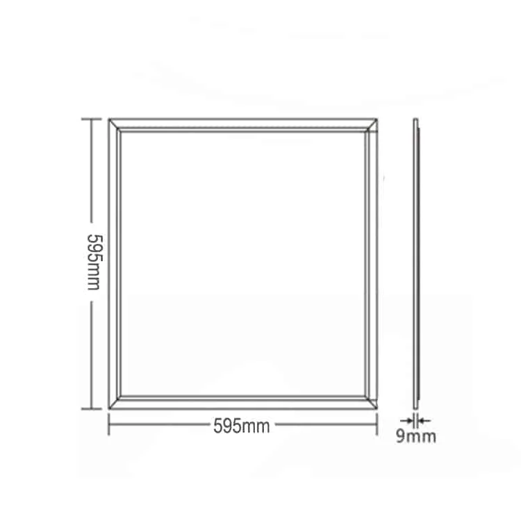 Плоская светодиодная панель 2x2 фута