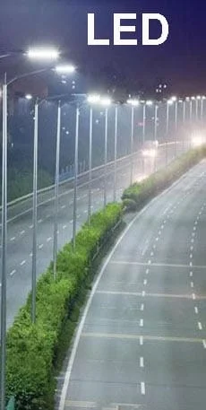 Применение LED-уличного освещения