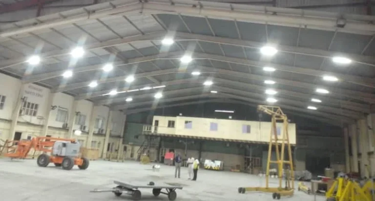 Пример применения промышленного LED-светильника 1