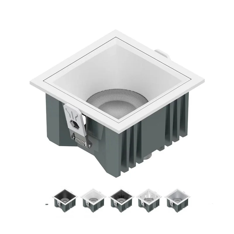 Квадратные герметичные LED-даунлайты