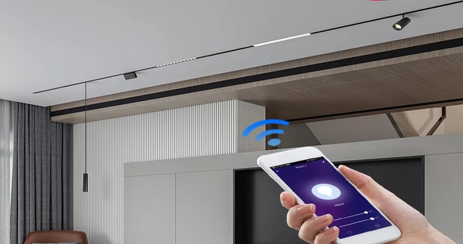 Умные магнитные трековые светильники Zigbee